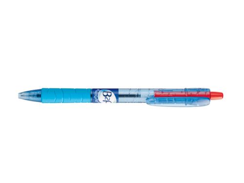 Kuličkové pero B2P Ball Grip červené , tenký hrot F