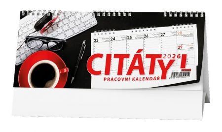 Stolní kalendář - Pracovní kalendář CITÁTY I