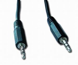 Kabel přípojný jack 3,5mm M/M, 1,1,8m, audio