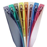Pořadač 4-kroužek PP A4 2cm extra silný žlutý průhledný