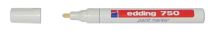 Popisovač lakový Edding 750 žlutý hrot 2-4 mm