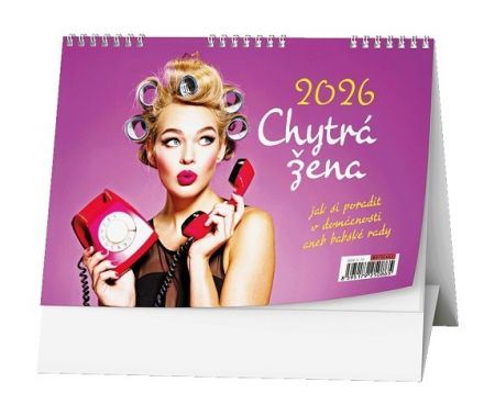 Stolní kalendář - Chytrá žena