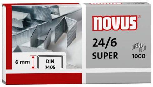 Drátky 24/6 NOVUS SUPER