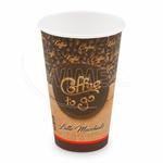 Papírový kelímek "Coffee to go" průměr 90mm 510ml `XL: 0,4L/16oz` [50 ks]