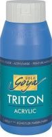 Akrylová barva "TRITON SOLO GOYA", primární modrá, 750 ml, KREUL
