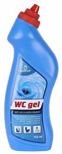 SATUR WC GEL 750ml na čištění toalet