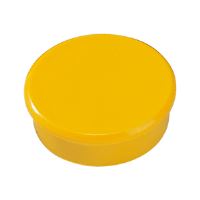 Magnet 13 mm žlutý zalitý v plastu
