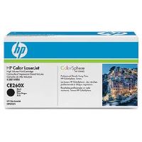 HP CE260X, černý, velký, originální toner