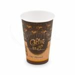 Papírový kelímek "Coffee to go" průměr 80mm 330ml `ML: 0,3L/10oz` [50 ks