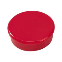 Magnet 38 mm červený zalitý v plastu