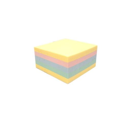 Špalík nelepený 8,5x8,5x4 cm pastelové barvy