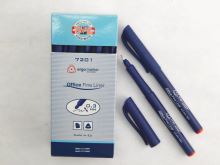 Popisovač FINE LINER, KOH-I-NOOR 7201červený.