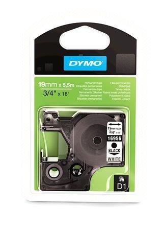 Páska DYMO D1 19mm x 5,5m) černý tisk ,bílý podklad