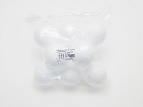 Koule polystyren 60mm-10 ks 872871-20
