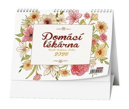 Stolní kalendář - Domácí lékárna (Renata Raduševa Herber)