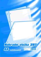 Náhradní vložka do Karis bloku A4 čistý 50 listů