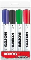 Popisovač K-MARKER sada 4barev, na bílé tabule a flipcharty kulatý hrot 3 mm Popisovač K-MARKER sada 4barev, na bílé tabule a flipcharty kulatý hrot 3 mm