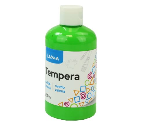 BARVY TEMPEROVÉ LUMA 250ML ZELENÁ SVĚTLE