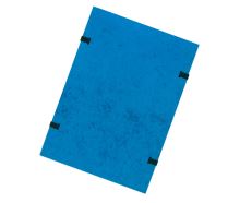 Spisové desky s tkanicí A4 modré prešpán