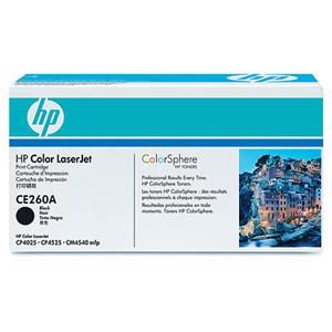 HP CE260A, černý, originální toner
