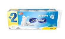 Toaletní papír Paloma exclusive, parfémovaný. 10 rolí. 3 vrstvý.