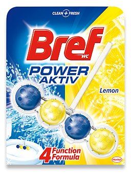 WC závěs BREF s kuličkami Lemon