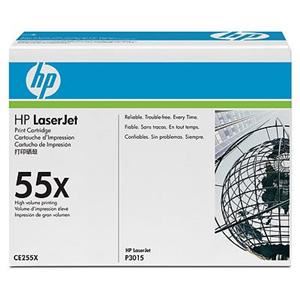HP CE255X, černý, velký, originální toner