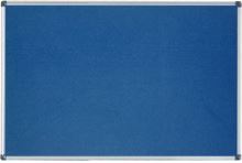 Filcová tabule 90x120 modrá ALU rám