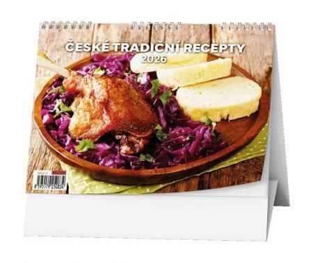 Stolní kalendář - České tradiční recepty