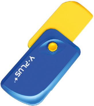 Pryž SPINNER  s plastovou krytkou, 12 ks, barevný mix, Y-PLUS+ (1)