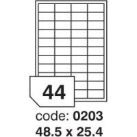 Etikety 48,5x25,4 44 etiket arch/100 archů