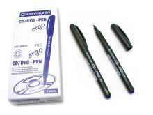Liner 2606 zelený lihový na CD plastový hrot 0,6 mm. Centropen.