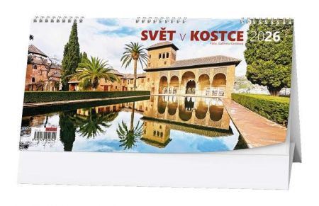 Stolní kalendář - Svět v kostce