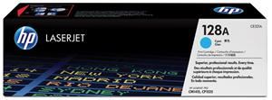 HP CE321A, azurový, originální toner