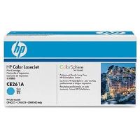 HP CE261A, azurový, originální toner