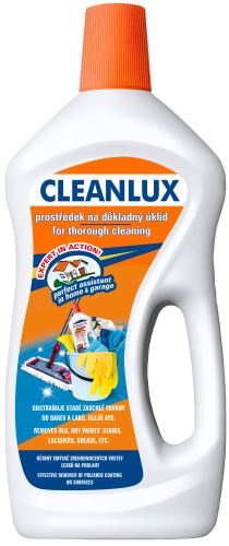 CLEANLUX Prostředek na důkladný úklid, smývač starých vrstev lesků na podlahy
