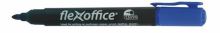 Permanentní popisovač "PM03", modrá,  kuželový hrot, FLEXOFFICE