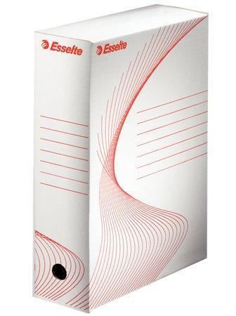 Archivační krabice ESSELTE, ,,boxy" bílá 250 x 350 x hřbet 100 mm