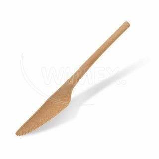 Nůž (bio-kompozit) přírodní hnědý 17cm [50 ks]
