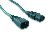 Kabel síťový, prodlužovací, 1,8m VDE 220/230V