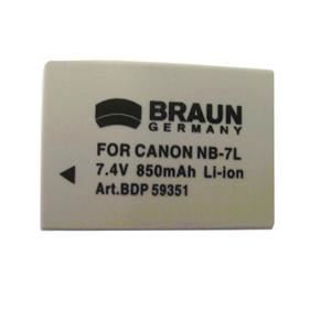 BRAUN akumulátor - CANON NB-7L