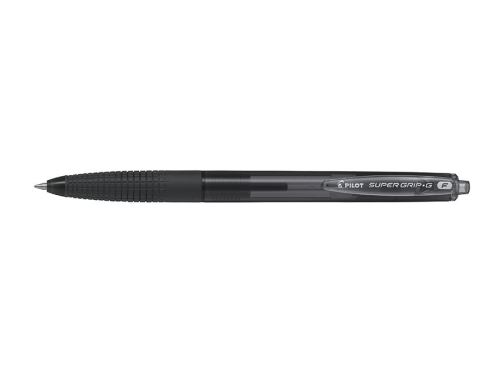 Kuličkové pero Pilot Super grip G černé,hrot 0,7 , stiskací