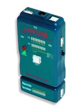 Eth kabel tester NCT-2 pro RJ11-45, RG58, USB