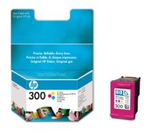 HP 300, CC643EE, barevná, inkoustová náplň, originál