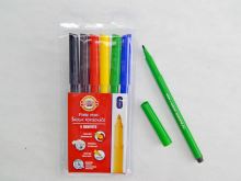 Školní popisovače KOH-I-NOOR 1002, sada 6 barev. Stopa 1 - 2 mm.