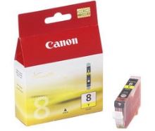 Canon CLI-8Y, žlutá, inkoustová náplň, originál