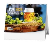 Stolní kalendář - Rok 2023 s českými minipivovary
