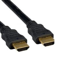 Kabel HDMI-HDMI M/M 1,8 stíněný, zlac.kon. 1.4