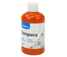 BARVY TEMPEROVÉ LUMA 250ML ORANŽOVÁ TMAVĚ