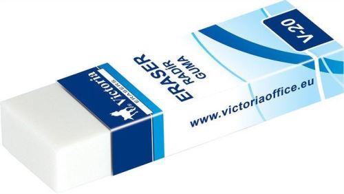 Pryž Victoria v papírovém obalu 57x17x10 mm V20